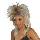 Adult Rocker Blonde Costume Wig, Adult Unisex, Yellow