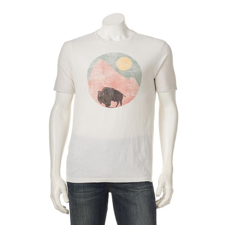 Men's Sonoma Goods For Life&trade; Buffalo Sun Tee, Size: Large, Natural