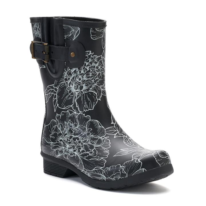 Chooka Cora Women's Rain Boots, Size: 7, Black