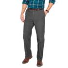 Big & Tall Croft & Barrow&reg; Flat-front Corduroy Pants, Men's, Size: 46x30, Med Grey
