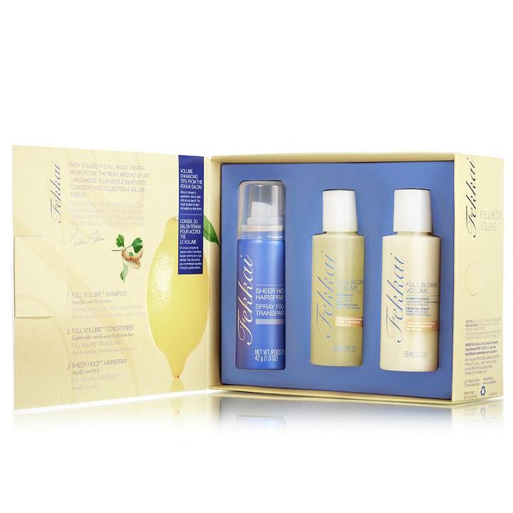 Fekkai 3-pc. Full Blown Volume Shampoo, Conditioner & Hairspray Kit ()