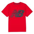 Boys 4-7 New Balance Performance Graphic Tee, Boy's, Size: 7, Brt Red