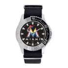 Men's Game Time Miami Marlins Starter Watch, Black