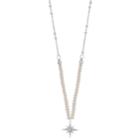 Lc Lauren Conrad Beaded Starburst Pendant Necklace, Women's, Pink