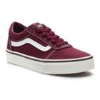 Vans Ward Low Boys' Skate Shoes, Boy's, Size: 7, Dark Red
