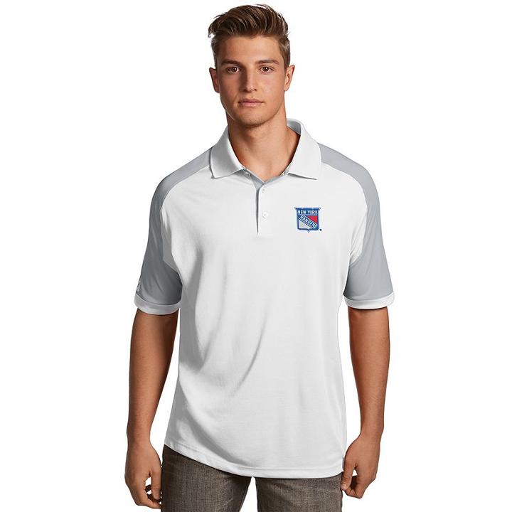 Men's Antigua New York Rangers Century Polo, Size: Xl, White