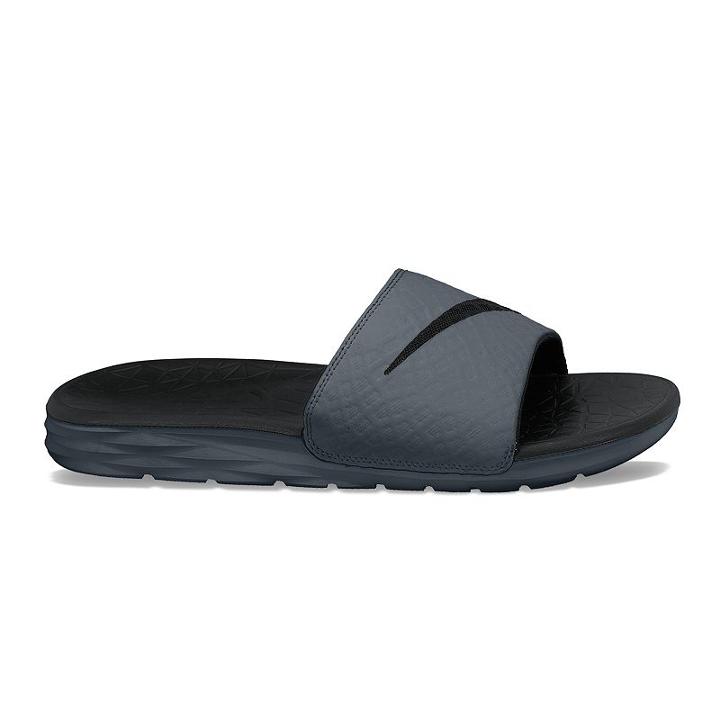 Nike Benassi Solarsoft Slide 2 Men's Sandals, Size: 7, Grey Other