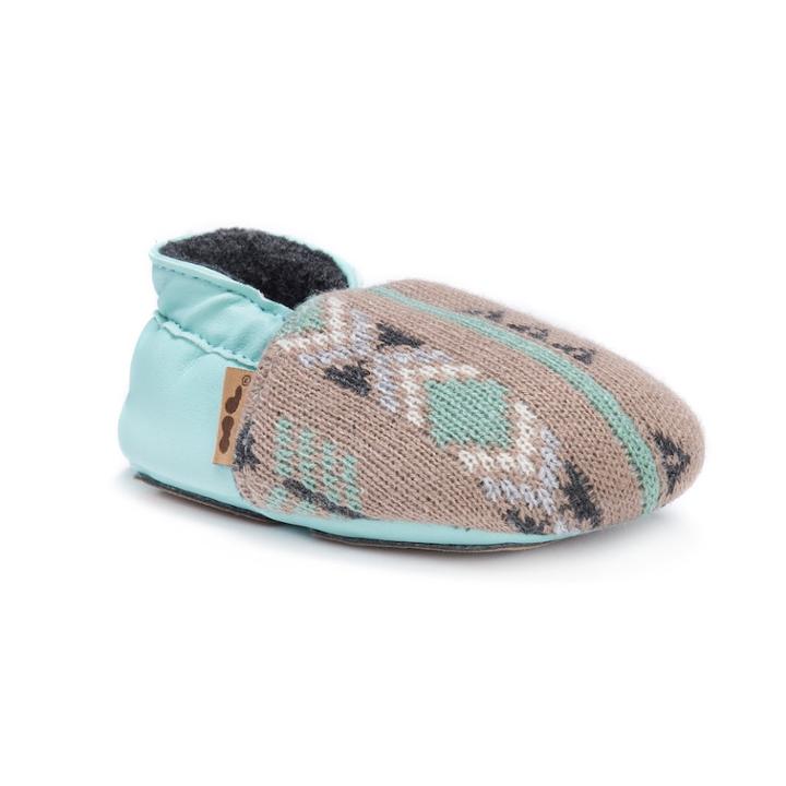 Muk Luks Tribal I Baby Shoes, Infant Unisex, Size: 6-12 M, Dark Green