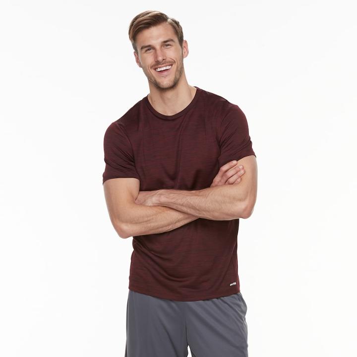 Big & Tall Tek Gear&reg; Core Performance Tee, Men's, Size: 3xb, Dark Red