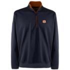 Men's Auburn Tigers 1/4-zip Leader Pullover, Size: Medium, Black