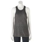 Juniors' So&reg; High Neck Slub Tank Top, Girl's, Size: Xs, Black