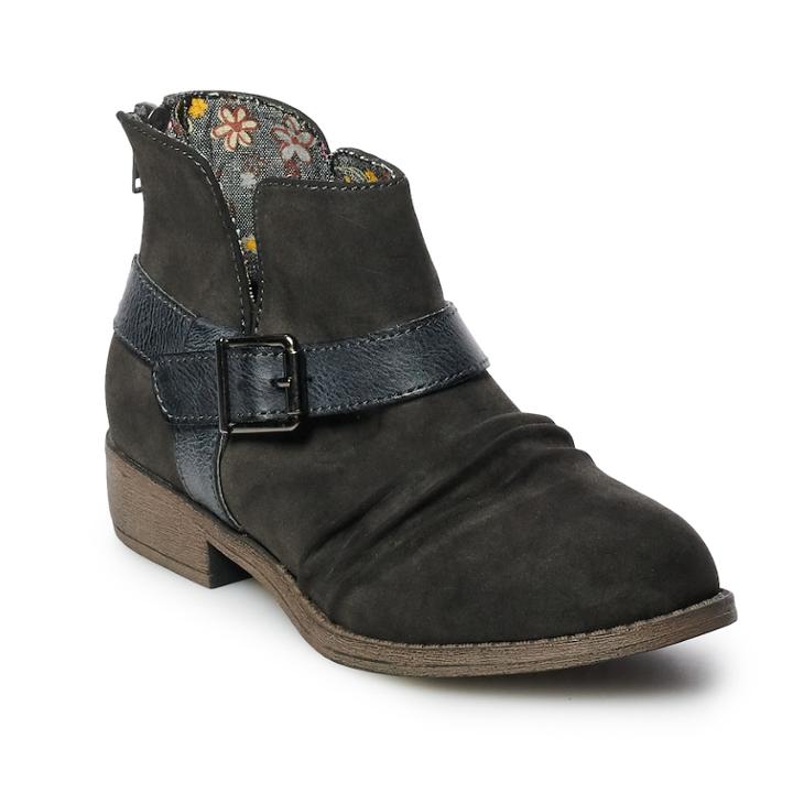 Dr. Scholl's Gena Girls' Ankle Boots, Size: 2, Black