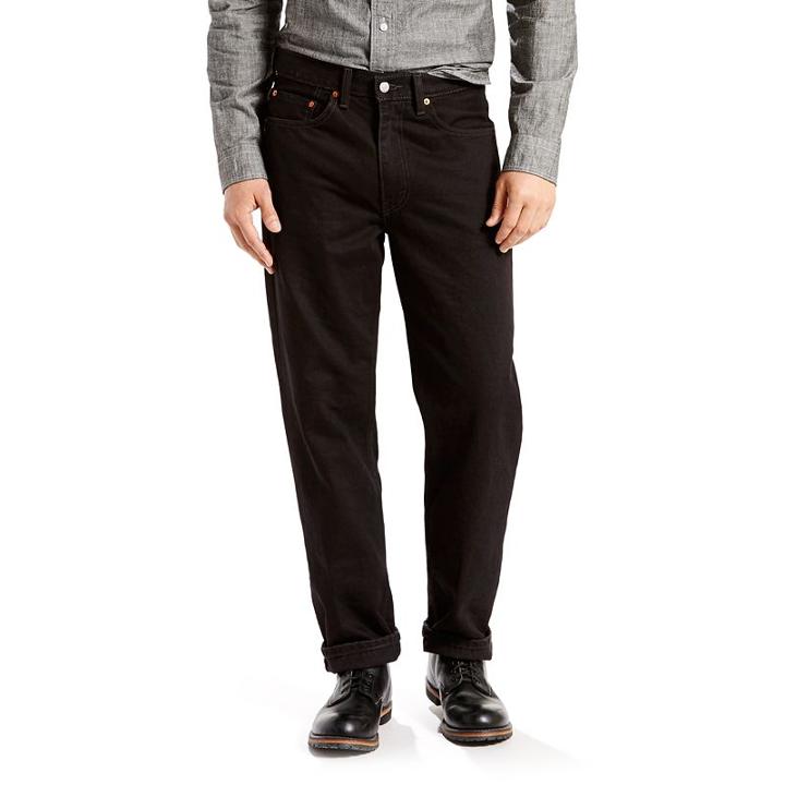 Big & Tall Levi's&reg; 550&trade; Relaxed Fit Jeans, Men's, Size: 44x34, Black