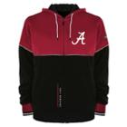 Men's Franchise Club Alabama Crimson Tide Shield Reversible Hooded Jacket, Size: Large, Red