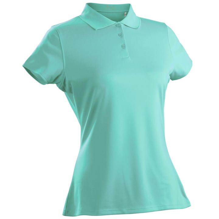 Nancy Lopez Luster Golf Polo - Women's, Size: Small, Turquoise/blue (turq/aqua)