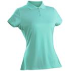 Nancy Lopez Luster Golf Polo - Women's, Size: Small, Turquoise/blue (turq/aqua)
