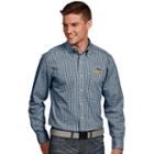 Men's Antigua Denver Nuggets Associate Plaid Button-down Shirt, Size: Medium, White Oth