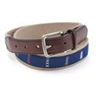 Men's Urban Pipeline&reg; Print Web Belt, Size: Large, Blue