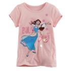 Disney's Beauty & The Beast Girls 4-7 Belle Bold Beauty Glitter Tee By Jumping Beans&reg;, Size: 6, Light Pink