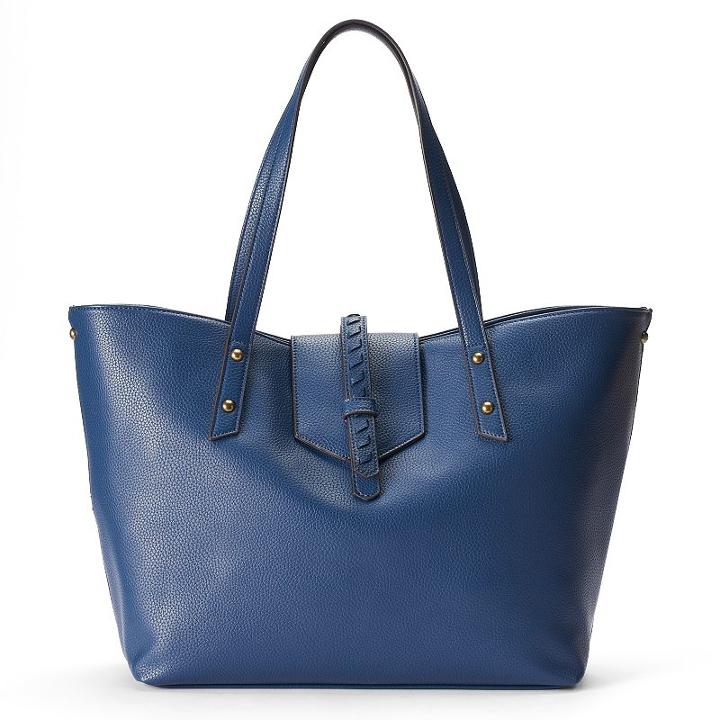 Sonoma Goods For Life&trade; Camilla Tote, Women's, Dark Blue