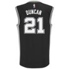 Men's Adidas San Antonio Spurs Tim Duncan Replica Jersey, Size: Large, Black