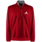 Men's Wisconsin Badgers 1/4-zip Leader Pullover, Size: Xxl, Red