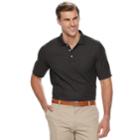 Big & Tall Croft & Barrow&reg; Classic-fit Easy-care Pique Performance Pocket Polo, Men's, Size: 4xlt, Dark Grey