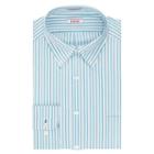 Big & Tall Izod Regular-fit Solid Twill Button-down Collar Dress Shirt, Men's, Size: 18 34/5b, Turquoise/blue (turq/aqua)