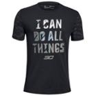 Boys 8-20 Under Armour I Can Do All Things Tee, Size: Medium, Black