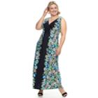 Plus Size Suite 7 Floral Maxi, Women's, Size: 1xl, Blue (navy)