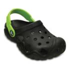 Crocs Swiftwater Kids' Clogs, Kids Unisex, Size: 8 T, Black