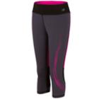 Girls 7-16 New Balance Colorblock Capri Leggings, Size: 16, Brt Pink