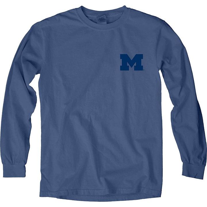 Juniors' Blue 84 Michigan Wolverines Dance Tee, Women's, Size: Large