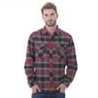 Big & Tall Dickies Brawny Plaid Flannel Button-down Shirt, Men's, Size: 3xb, Red