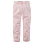 Girls 4-8 Carter's Solid Twill Pants, Girl's, Size: 6x, Light Pink