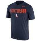 Men's Nike Illinois Fighting Illini Dri-fit Football Tee, Size: Small, Multicolor