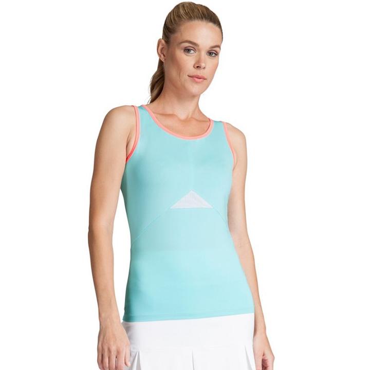 Women's Tail Erica Tennis Tank, Size: Xl, Turquoise/blue (turq/aqua)