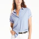 Women's Levi's&reg; Sadie Button-down Shirt, Size: Small, Light Blue