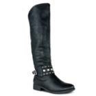 Olivia Miller Danika Women's Riding Boots, Girl's, Size: 9, Black