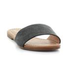 Seven7 Solo Women's Slide Sandals, Size: 11, Black