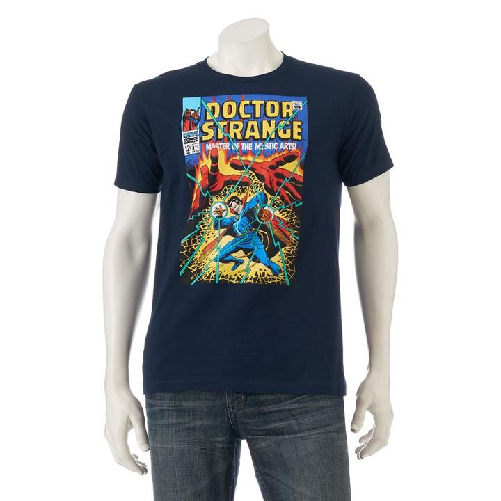 Men's Marvel Dr. Strange Tee, Size: Xl, Blue (navy)