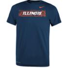 Boys 8-20 Nike Illinois Fighting Illini Legend Sideline Tee, Size: S 8, Blue (navy)