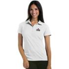 Women's Antigua Los Angeles Clippers Pique Xtra-lite Polo, Size: Small, White