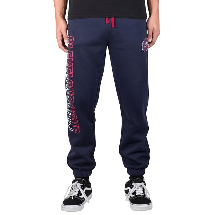 Men's Cleveland Cavaliers Split Jogger Pants, Size: Xxl, Blue (navy)
