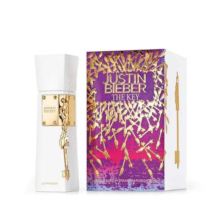 Justin Bieber The Key Women's Perfume, Multicolor