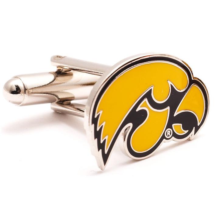 Iowa Hawkeyes Cuff Links, Men's, Multicolor
