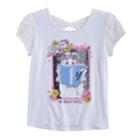 Disney Princess Girls 7-16 Smart Is Beautiful Bow Back Tee, Size: Xs, White