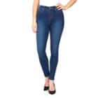 Women's Gloria Vanderbilt Curvy Fit Skinny Jeans, Size: 12 Short, Med Blue