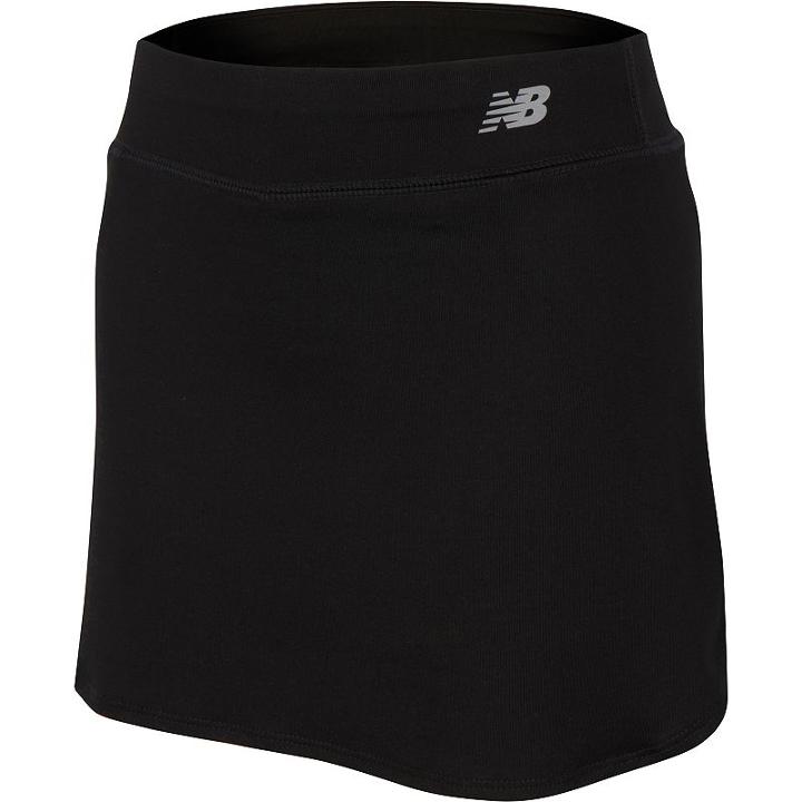 Girls 7-16 New Balance Back-flounce Performance Skort, Girl's, Size: Xl, Black