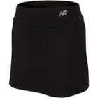 Girls 7-16 New Balance Back-flounce Performance Skort, Girl's, Size: Xl, Black